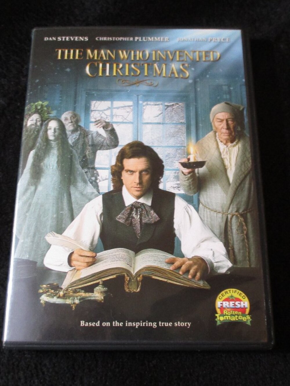 The Man Who Invented Christmas Charles Dickens DVD